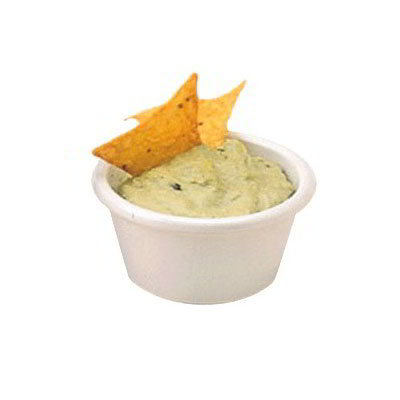 American Metalcraft MRS150W Ramekin, 1-1/2 oz Capacity, Smooth Sided, Melamine, White
