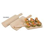 American Metalcraft MSB2 Serving Board, 18 in L x 4-1/2 in W x 1/2 in H, Solid, Maple