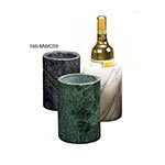 American Metalcraft MWC59BLACK Wine Cooler, 7 in, Marble, Black