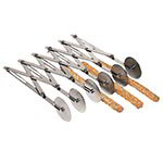 American Metalcraft MWPC6X2 Multi-Wheel Pastry Cutter, With Six 2 in Parallel Wheels