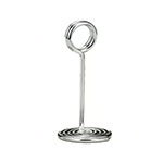 American Metalcraft NSC6 Number Stand Swirl Base, 6 in, Chrome