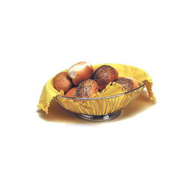 American Metalcraft OBS913 Basket, Oval, 13-3/8 in x 9-1/4 in, 18/8 Stainless