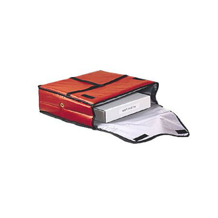 American Metalcraft PB2000 Pizza Delivery Bag, 20 in x 20 in, Holds Two 18 in Boxes, Red Vinyl