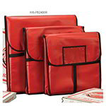 American Metalcraft PB2400 Pizza Delivery Bag, 24 in x 24 in, Holds Two 22 in Boxes, Red Vinyl