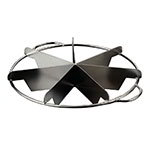 American Metalcraft PC7 Pie Cutter, 7 Cut, 10 in Dia, 2 in High Blades