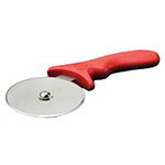 American Metalcraft PIZR2 Pizza Cutter, 4 in Wheel, Stainless Wheel, Plastic Red Handle