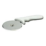 American Metalcraft PIZW1 Pizza Cutter, 4 in Wheel, Stainless Steel Wheel, White Plastic Handle