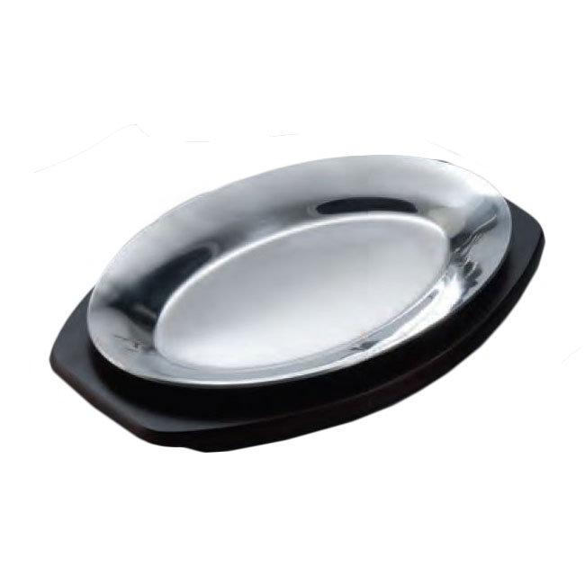American Metalcraft PLA912 Sizzle Platter, 12-1/2 in x 9 in, Aluminum