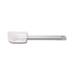 American Metalcraft PLC14 Plate/Bowl Scraper, 13-1/2 in Overall, White Rubber, Plastic Handle