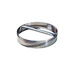 American Metalcraft RDC7 Dough Cutting Ring, 7 in ID x 3 in H, Stainless w/ Welded Handle