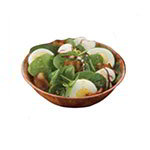 American Metalcraft RWW6 Salad/Pasta Bowl, 6 in Diameter, Keyaki Wood