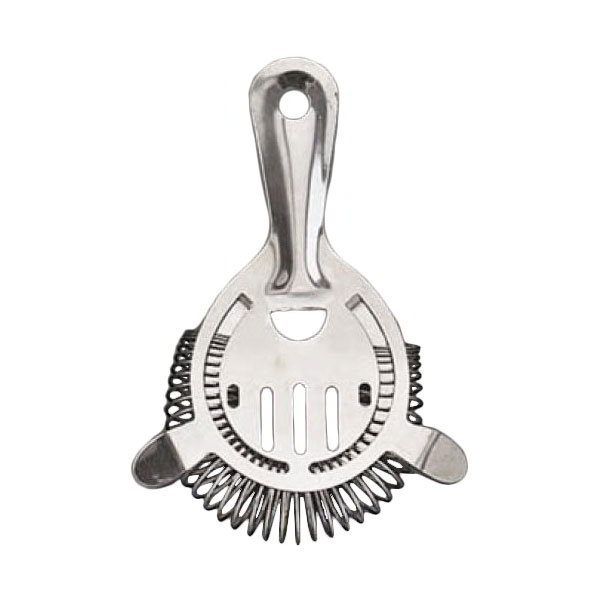 American Metalcraft S208 Bar Strainer, 2 Prong, Stainless