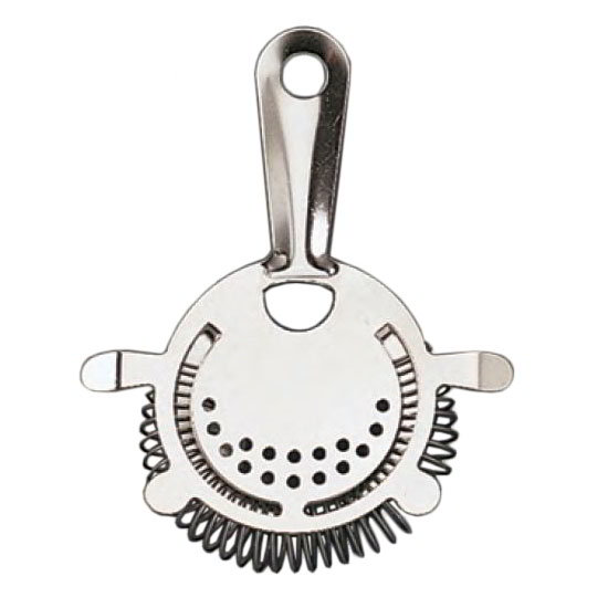 American Metalcraft S209 Bar Strainer, 4 Prong, Stainless