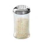 American Metalcraft SAN319 SAN Plastic Shaker, 12 oz., Large Holes, Stainless Steel Top