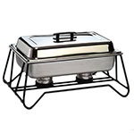 American Metalcraft SCF2 Chafer Stackable Frame, Wrought Iron, Chafer Not Included