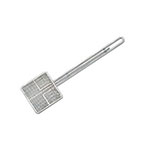 American Metalcraft SKS714 7 in Square Skimmer, 14 in Handle, Tinned, Fine Mesh