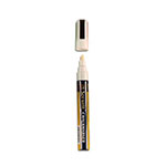 American Metalcraft SMA510V4WT Securit Small Chalk Markers, Rain & Smear Proof, White