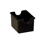 American Metalcraft SP324 Sugar Packet Holder, 3-1/2 x 2-1/2 in, Plastic, Black