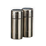 American Metalcraft SP35 Salt & Pepper Set, 3-1/2 in H, Stainless Steel