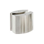 American Metalcraft SPDX11 Salt & Pepper Shaker Set, 2-5/8 in H, Oval, 18/8 Stainless Steel