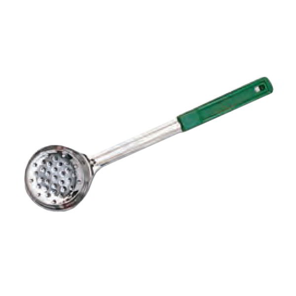 American Metalcraft SPNP4 Spooner, Ladle Style Perforated Bowl, 4 oz, Green