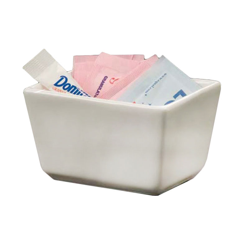 American Metalcraft SPP326 Sugar Packet Holder, 3-1/2 x 2-1/2 in, Ceramic
