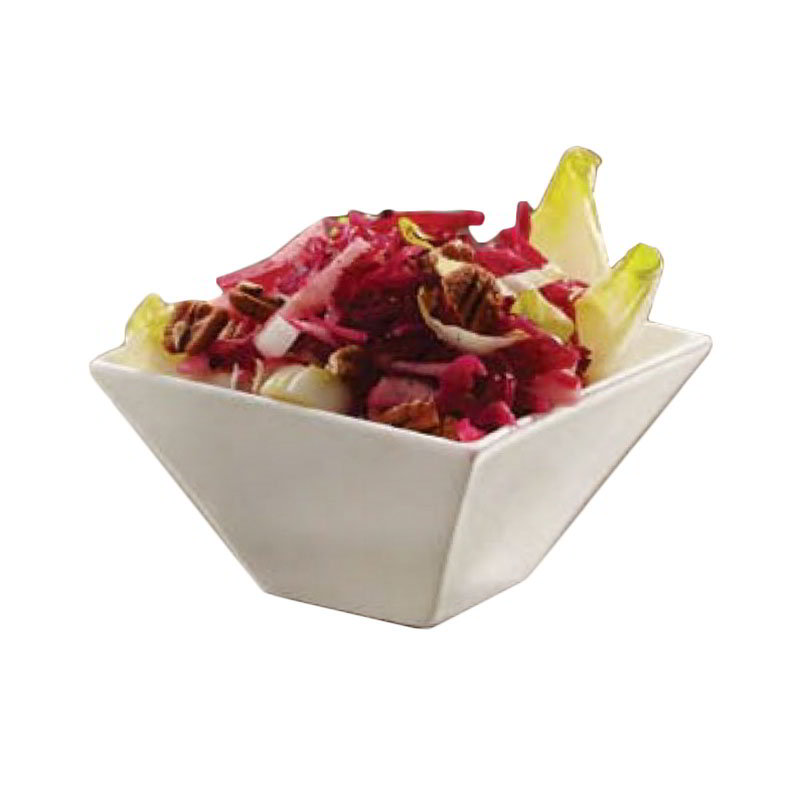 American Metalcraft SQB55 Bowl 28 oz, 4-7/8 in Diameter, Porcelain, White