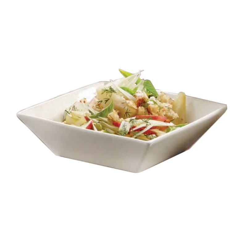 American Metalcraft SQB88 Bowl 28 oz, 8-1/4 in Diameter, Porcelain, White