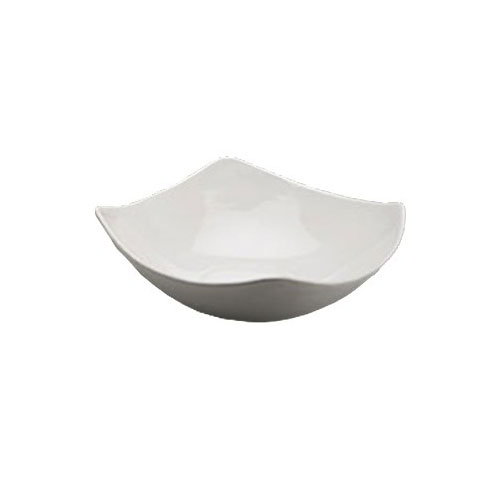 American Metalcraft SQND13 Prestige Bowl, 13 in Diameter, Ceramic, White