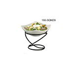 American Metalcraft SQND9 Prestige Bowl, 9 in Diameter, Ceramic, White