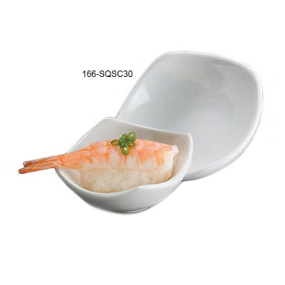 American Metalcraft SQSC30 Squound Sauce Cup, 3 oz, 3-1/2 in Diameter, Ceramic
