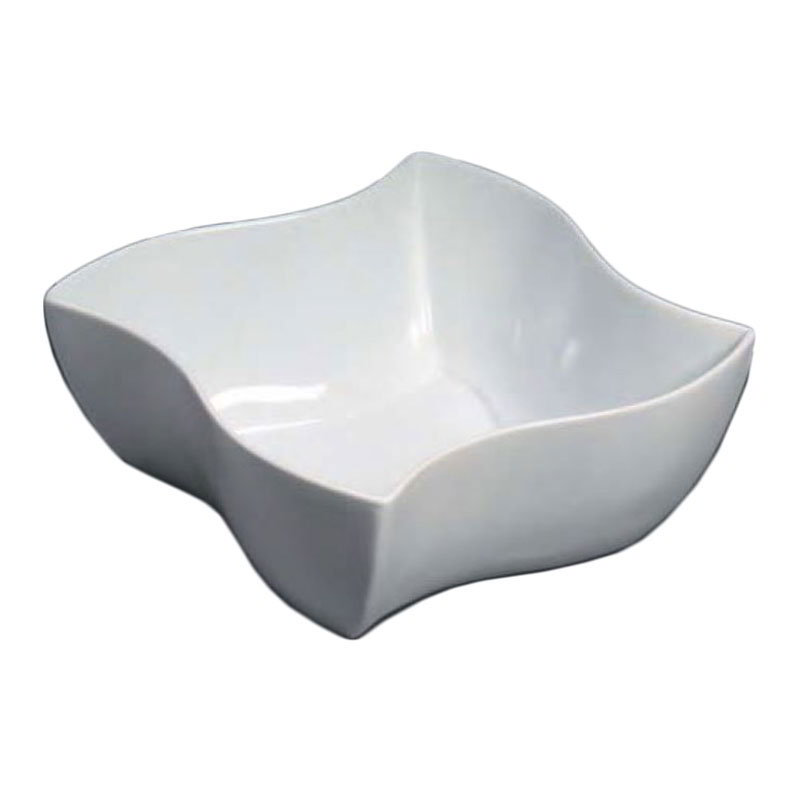 American Metalcraft SQVY1 Squavy Condiment Bowl, 1-1/2 oz, Porcelain, White