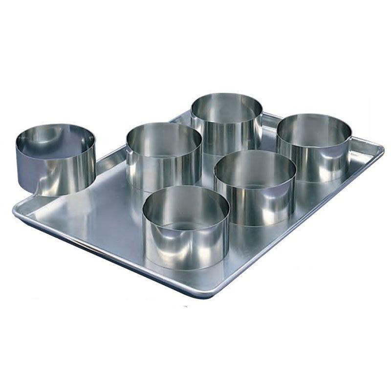 American Metalcraft SR6063 Sauce/Cake Ring, 6 in ID x 3 in Deep, Stainless