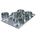 American Metalcraft SR6083 Sauce/Cake Ring, 8 in ID x 3 in Deep, Stainless