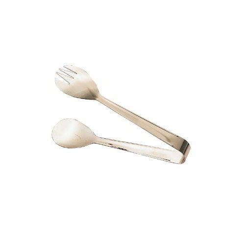 American Metalcraft SS782 Salad Pastry Tong, 8 in L, Stainless