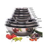 American Metalcraft SSB400 Mixing Bowl, 4 qt Capacity, Stainless