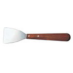 American Metalcraft SSC18 Grill Scraper, 4 x 12 in, Slant Edges, Stainless Blade, Wood Handle