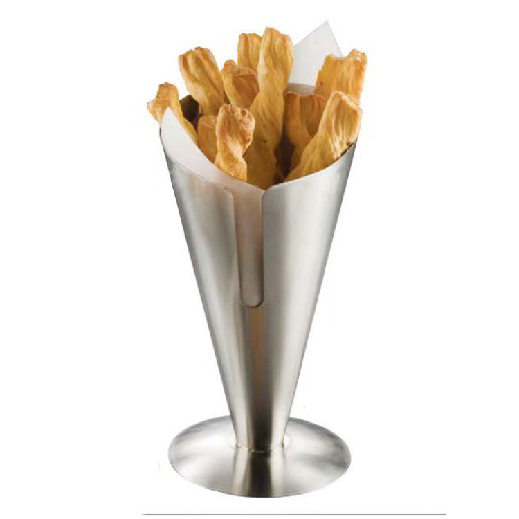 American Metalcraft SSFC9 Basket Cone, 5 in Diameter, Stainless