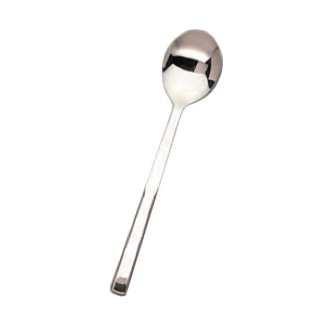 American Metalcraft SSP120 Belmarie Solid Spoon, Stainless, Mirror Finish, 12 in L