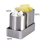 American Metalcraft SSPH2 Stainless Steel Sugar Packet Holder, 2 in dia. x 2-3/4 in H, Satin Finish