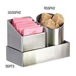 American Metalcraft SSPT3 Stainless Steel Sugar Packet Holder, 4-1/4 in W x 2-1/4 L x 1 H, Satin Finish