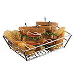 American Metalcraft SSRT962 Basket, 9 in x 6 in x 2-1/2 x, Rectangle, Grid Bottom, Stainless Steel