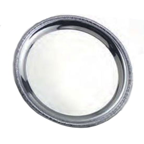 American Metalcraft SST10 Royal Touch Serving Tray, 10 in Dia., Round, Stainless Steel