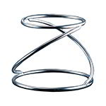 American Metalcraft SSUS1 Contempo Pizza Stand, 7 in Top, 9 in Bottom, Swirl Design