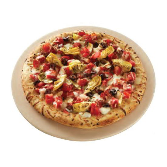 American Metalcraft STONE13 Pizza Baking Stone, Ceramic, 13 in, Round, Dishwasher Safe