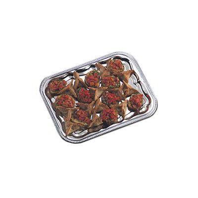 American Metalcraft STRT1612 Elegance Serving Tray - 12x16", Rectangular, Embossed, Chrome Plated
