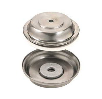 American Metalcraft TB60 Serving Base, For 9-3/4 in Diameter Plates, Stainless, Double Walled