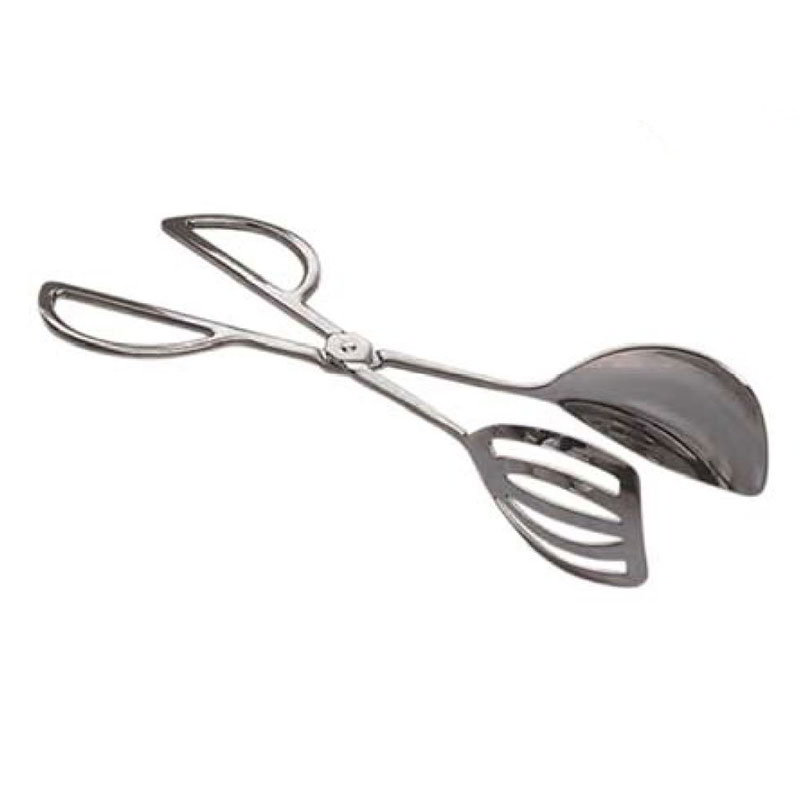 American Metalcraft TONG3 Salad Tongs, Spoon/Spatula Design, Stainless