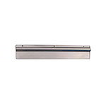 American Metalcraft TR18 Ticket Rack, 18 in, Marble Inside Groove, Stainless, Plastic Ends