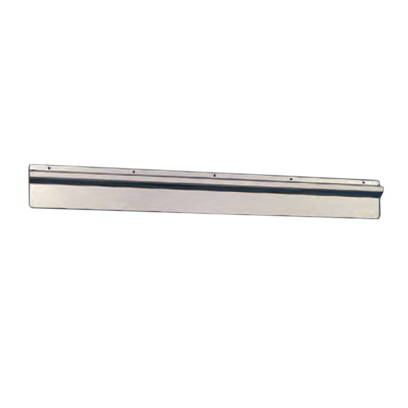 American Metalcraft TR30 Ticket Rack, 30 in, Marble Inside Groove, Stainless, Plastic Ends